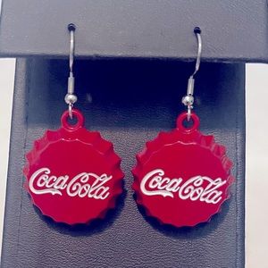 Coca Cola Earrings